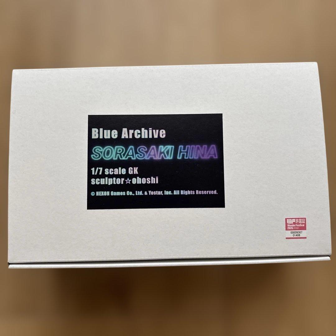 ブルーアーカイブ ヒナ 1/7 ガレージキット ブルアカ ワンフェス