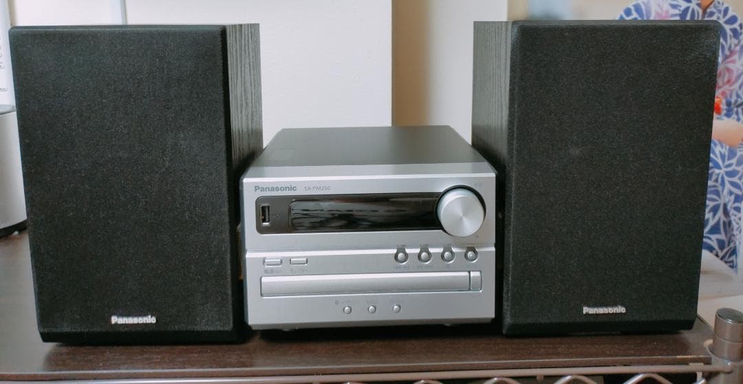 パナソニック(Panasonic) ミニコンポ SC-PM250-S