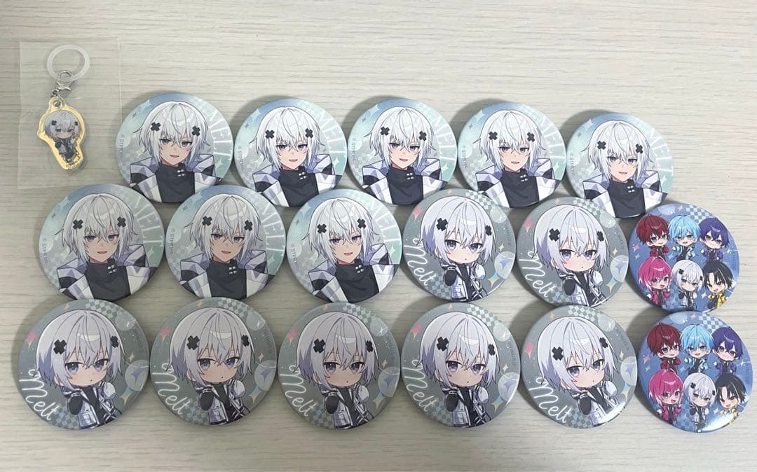 めておら 缶バッジ メルトダテンシ