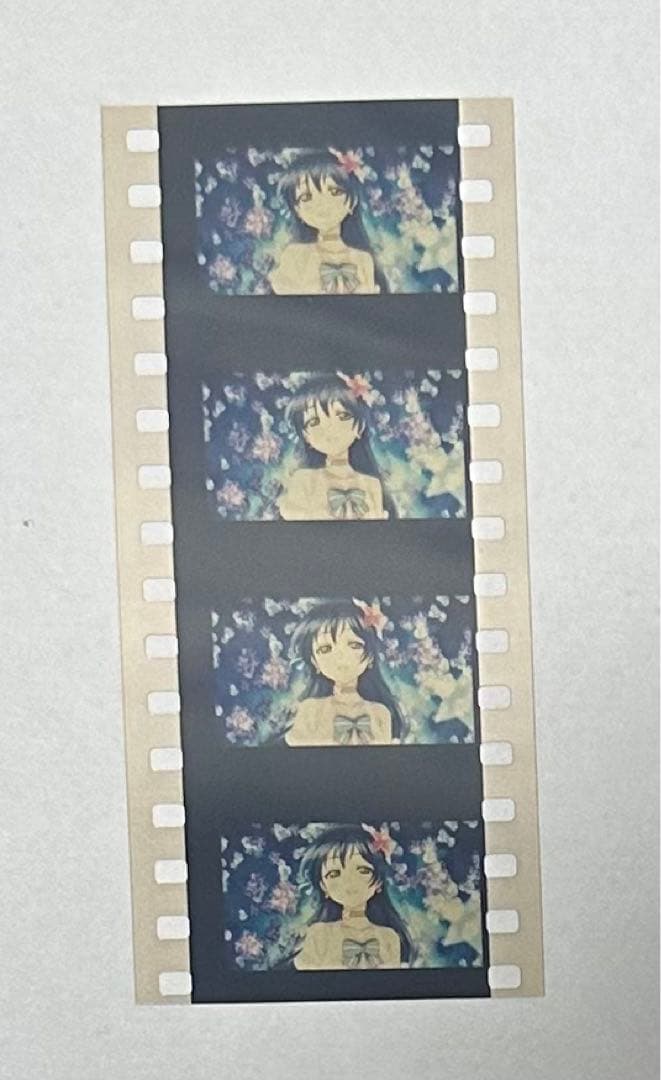 劇場版 ラブライブ！ 入場特典 フィルム 園田海未 花背景 僕たちはひとつの光