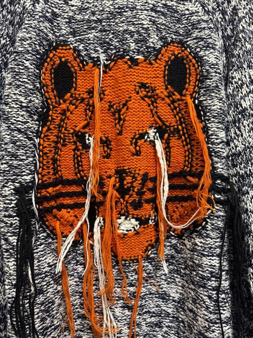 KENZO トラ刺繍 クルーネック スウェット
