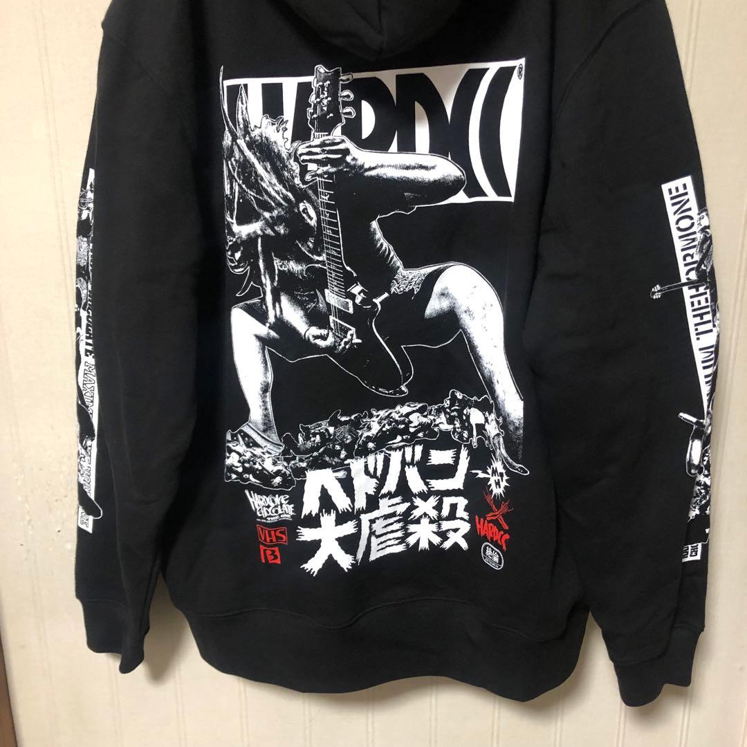 マキシマム ザ ホルモン × ハードコアチョコレート ヘドバン大虐殺 パーカー