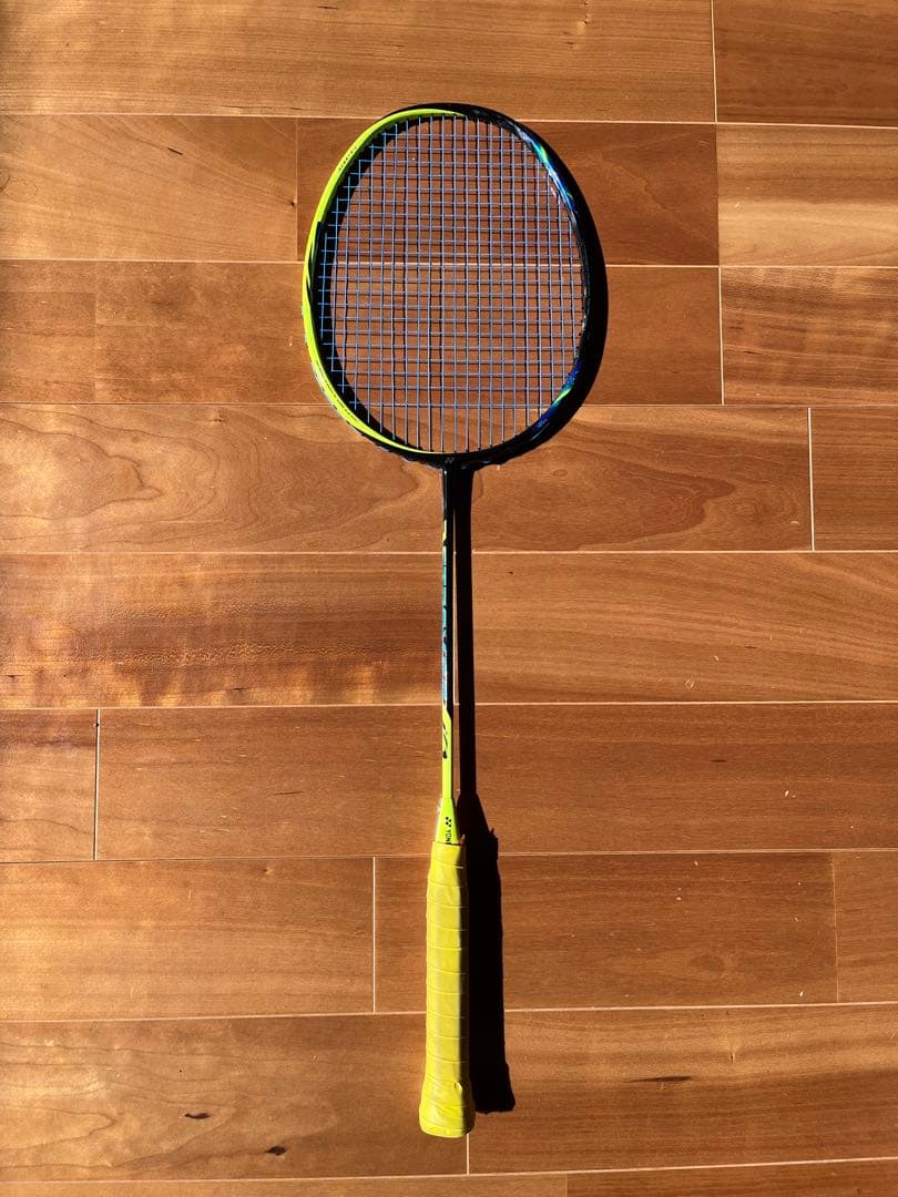 バドミントンラケット イエロー/ブルー