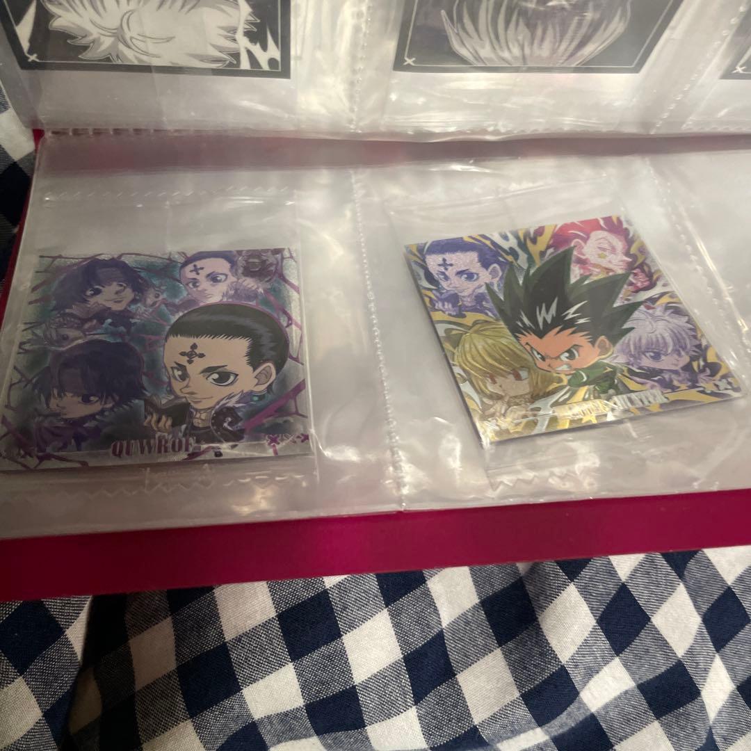 HUNTER×HUNTER シールvol.7 キャラクター名シーン　コンプセッ