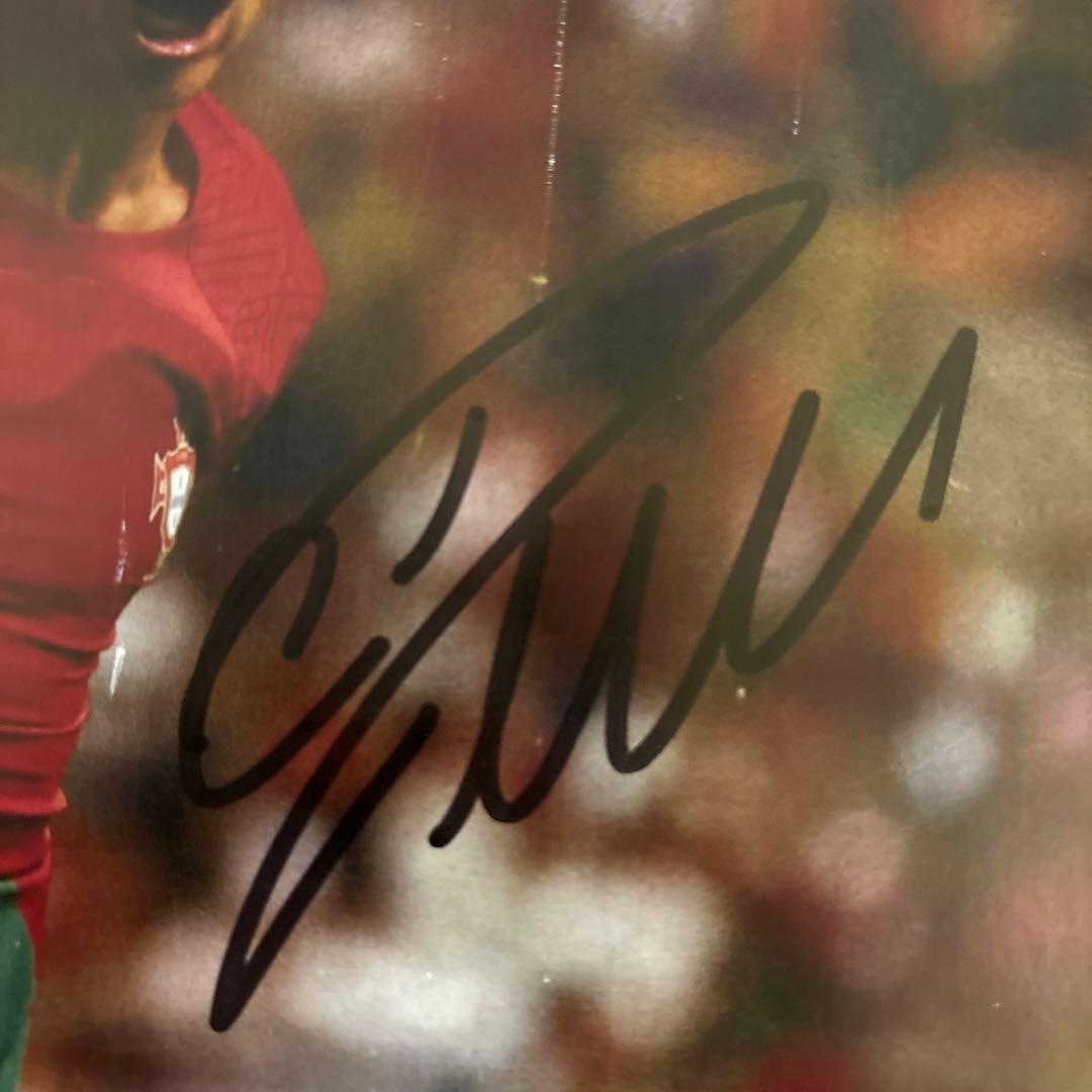 クリスティアーノ・ロナウド選手　直筆サインPhoto