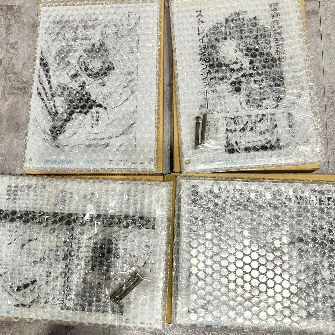 ヒロアカ原稿風アクリルアートVOL.1 、2 SCENE.04、05、07、08