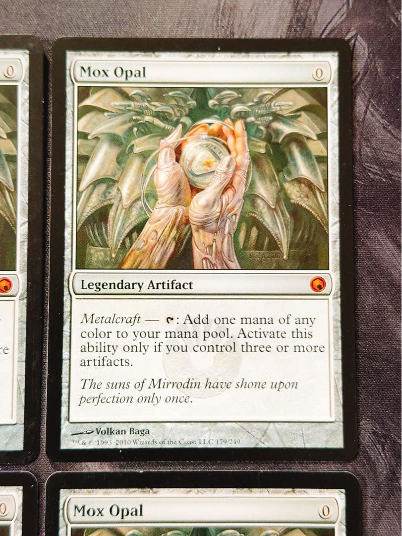 【初版】オパールのモックス　英語　4枚セット