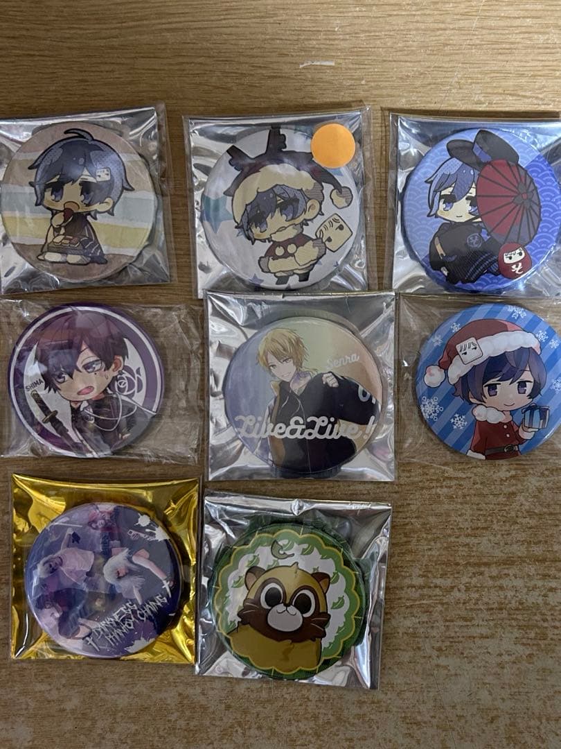 浦島坂田船 うらたぬき 志麻 坂田 センラそらる缶バッジ