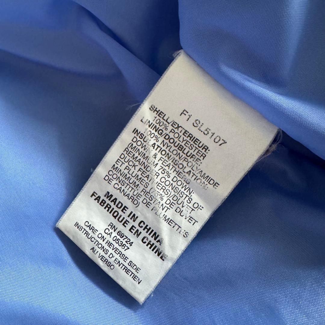 columbia short down jacket 水色 日本未発売モデル