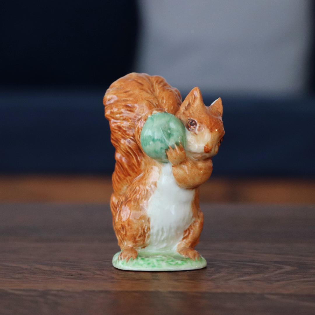 BESWICK ENGLAND　きたりすナトキン　 陶器オブジェ