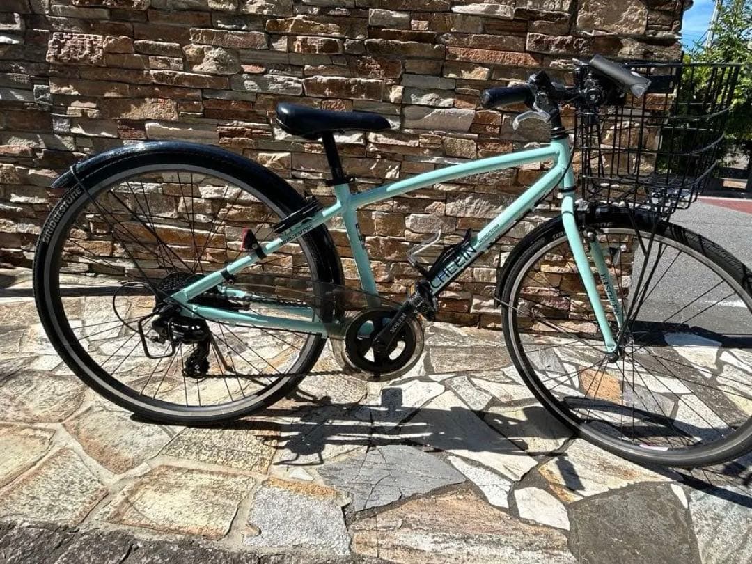 一時値下げブリジストン　シュライン　ミント　 26インチ