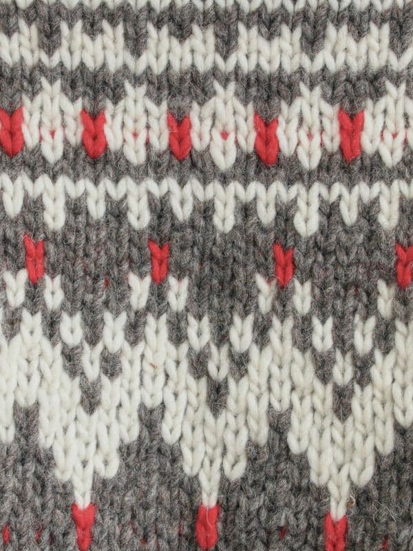 タグ付き ツハルバイサマンサモスモス ペルーニット カーディガンチャコールグレー