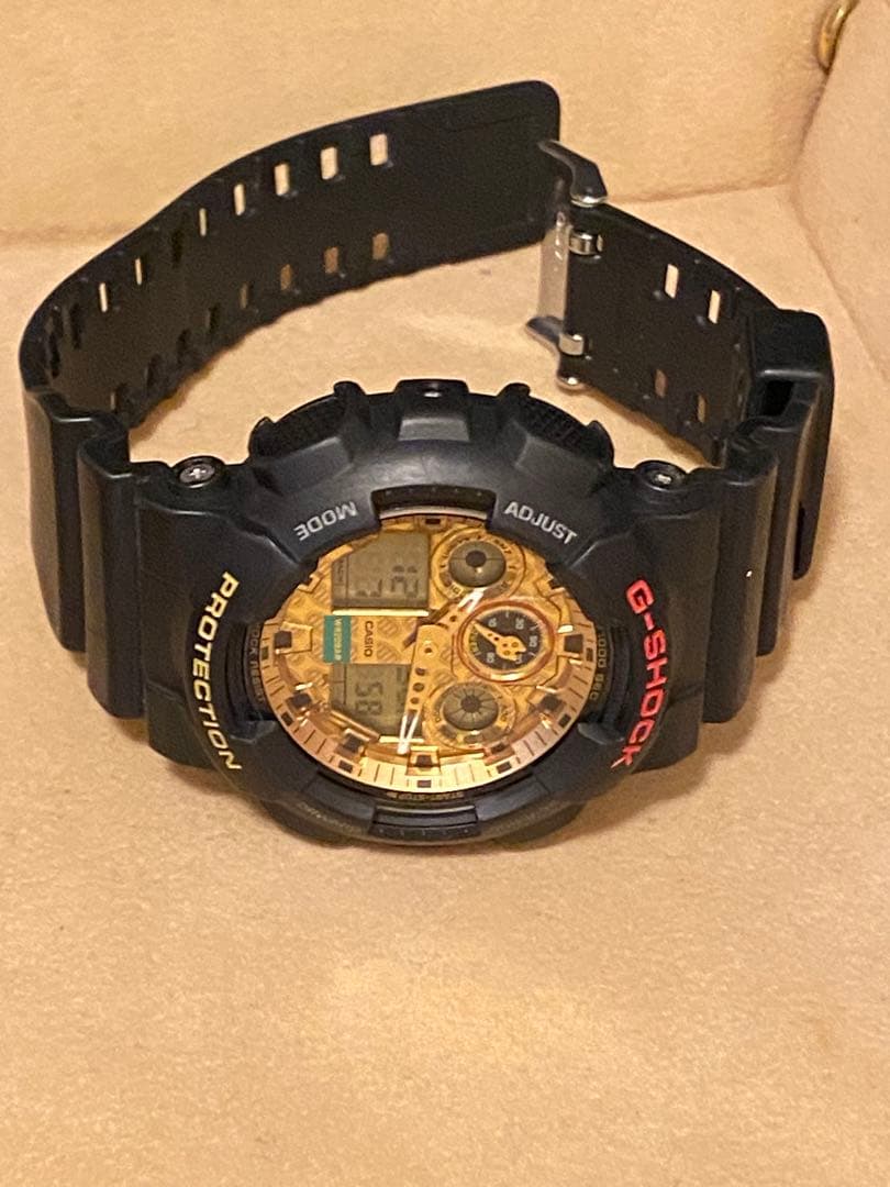 専用出品！【 希少　金ピカ招き猫　美品　電池新品 】ゴールド GA-100TMN