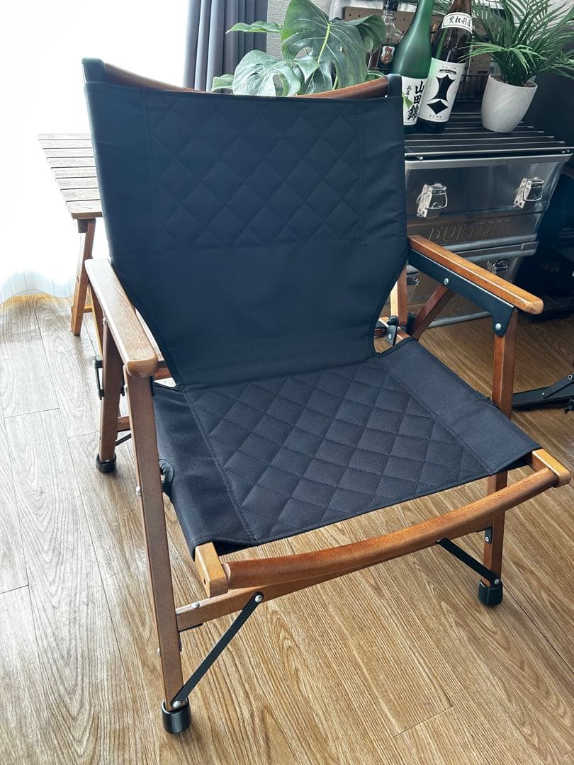 クイックキャンプ　ウッドローチェア