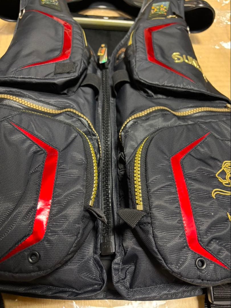 SUNLINE フィッシングベスト SPECIALIST ブラック