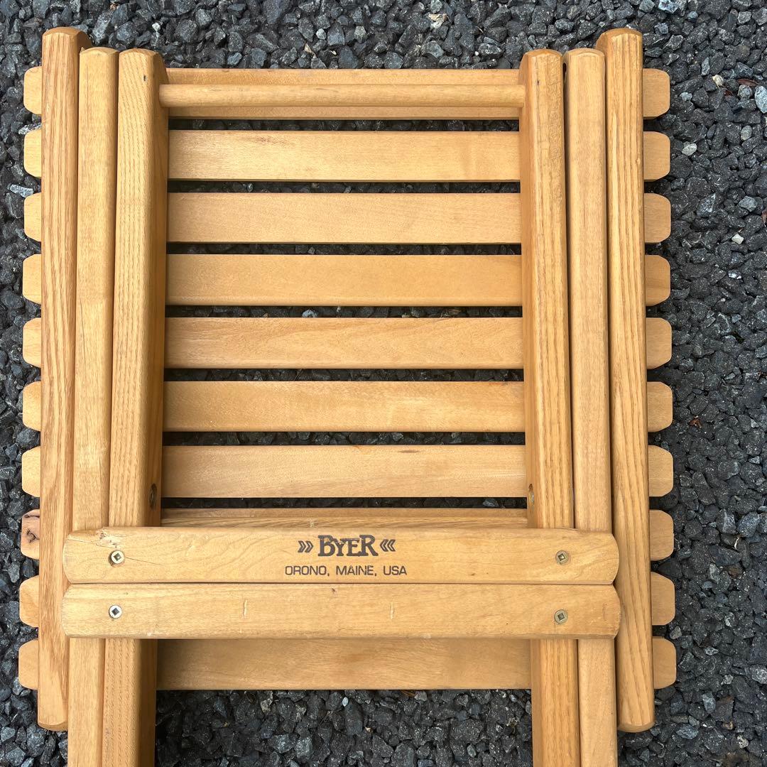BYER バイヤーオブメイン　フォールディングテーブル　USA製