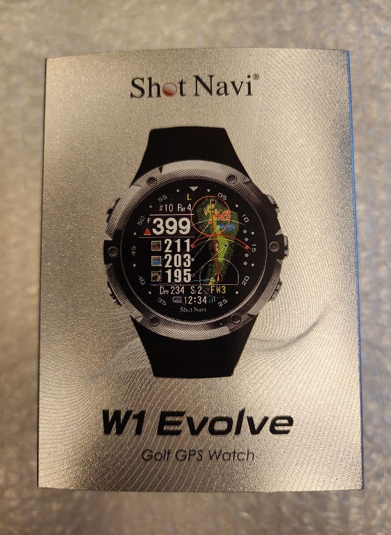 Shot Navi W1 Evolve ゴルフ GPSウォッチ