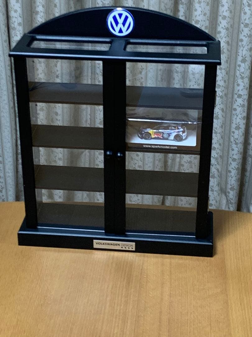 VW フォルクスワーゲン特注製　ミニカー飾りケース　1/43 ８台収納　未使用