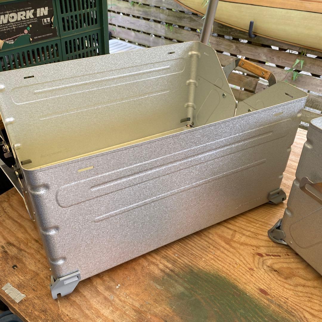 スノーピークシェルフコンテナ50 2台