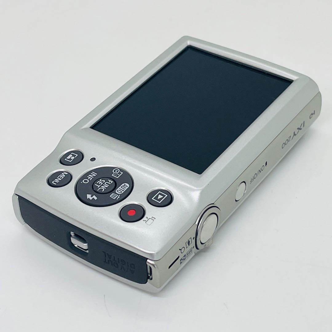 【美品】Canon コンパクトデジタルカメラ　IXY 200 説明書付き