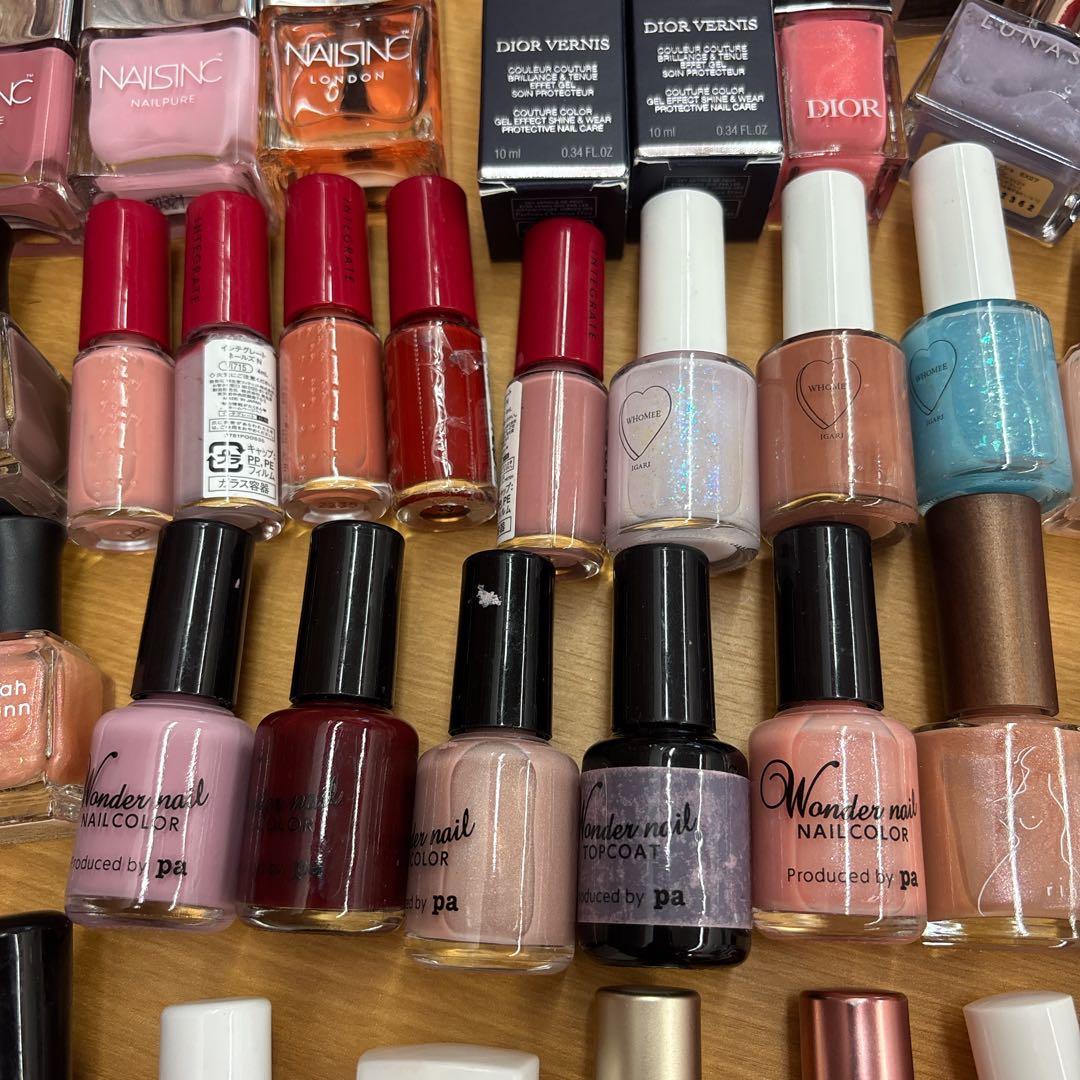 ☆ネイル　マニキュア　大量おまとめ　約60点　シャネル　Dior