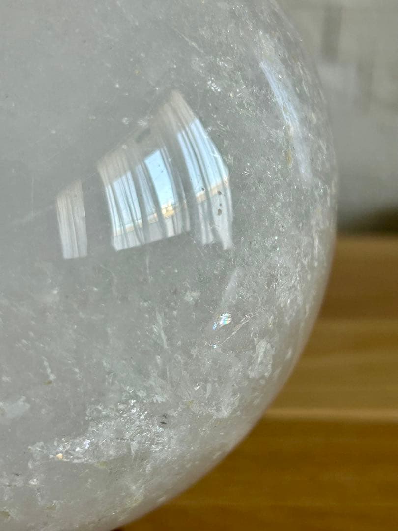 かおりちゃん【超希少✨】ライトニング水晶 3.6kg 大玉