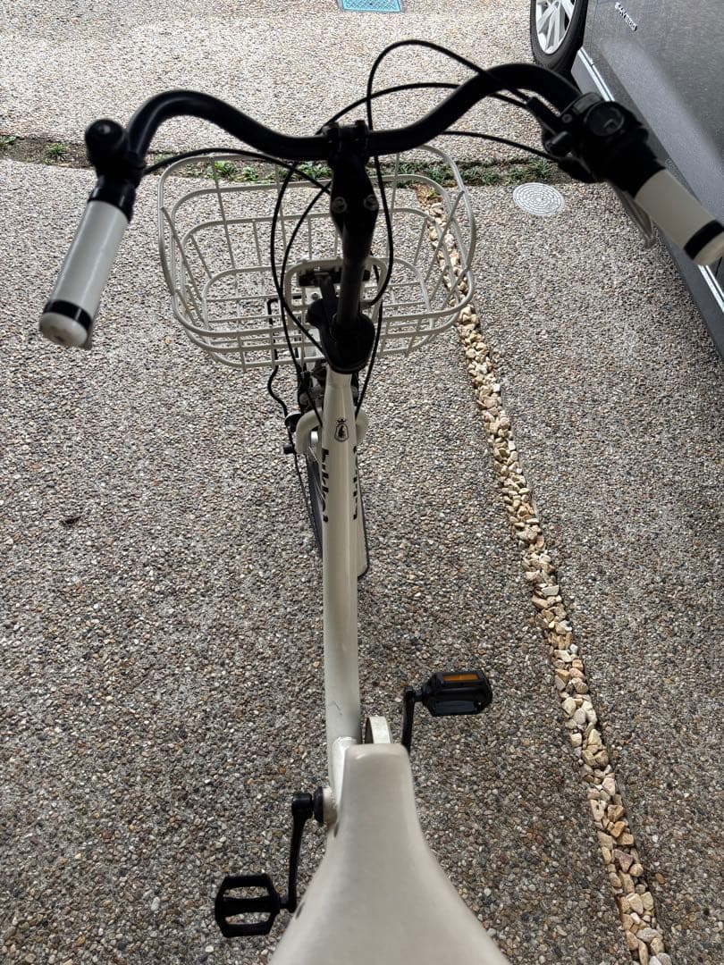 bikke2 ホワイト F.Rシート付(引取りのみ)