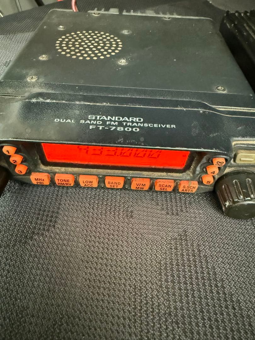 ft-7800 IC-207 本体2個　ALINCO EMS-78 2個