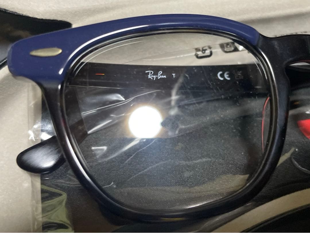 [レイバン]メガネ RX5398F HAWKEYE BLU ON HAVANA