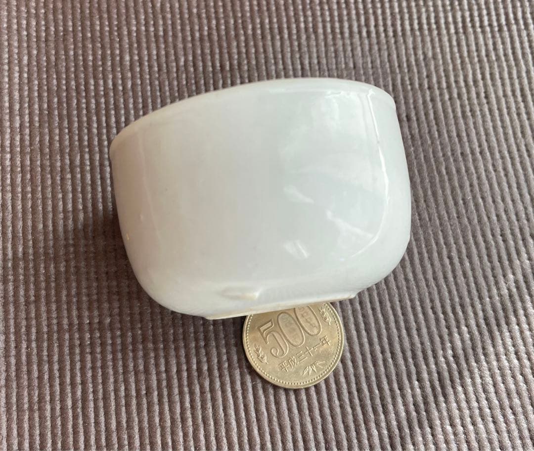 李朝　白磁　ぐい呑　分院　アンティーク