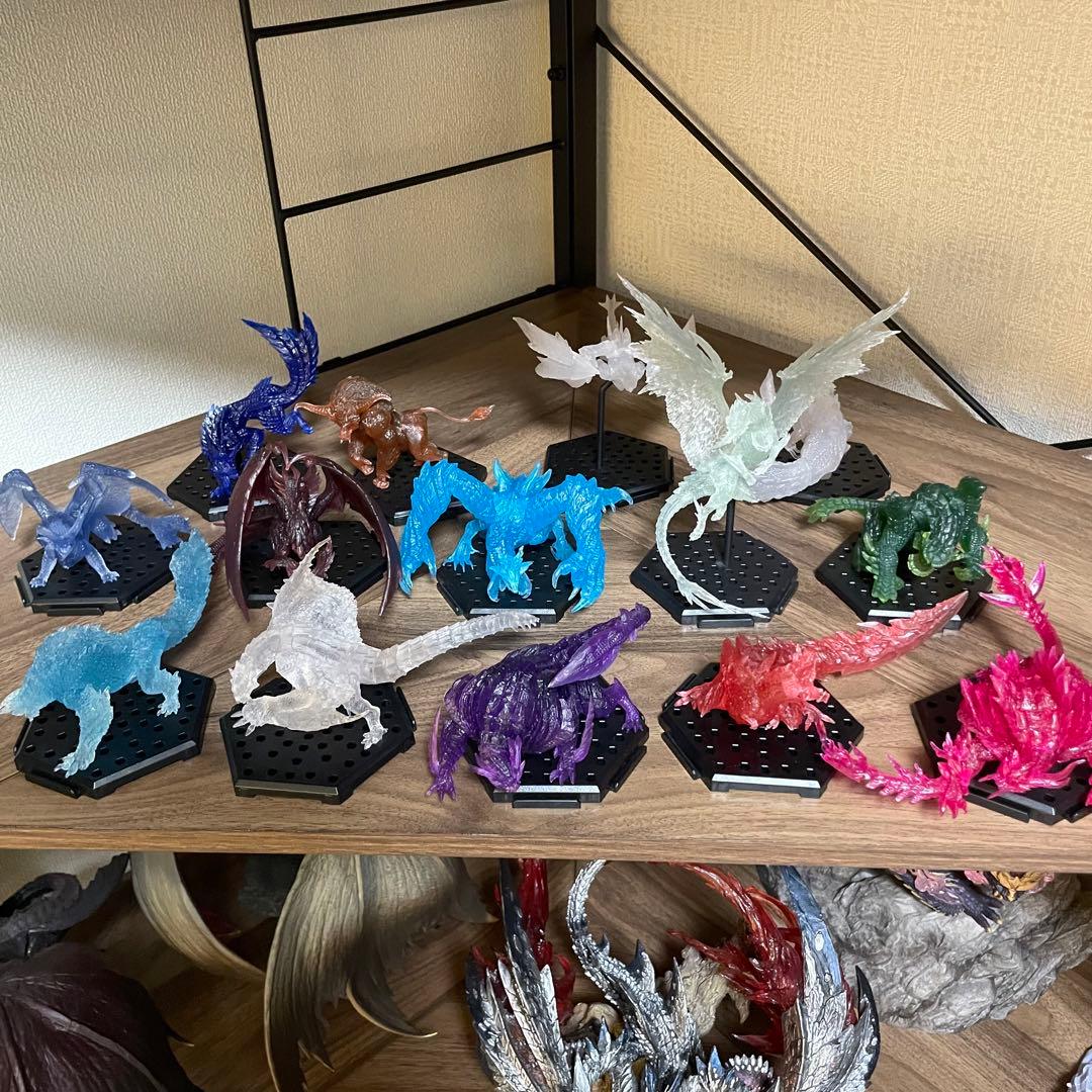 カプコンフィギュアビルダー　ボーナスパーツ完成品詰め合わせ