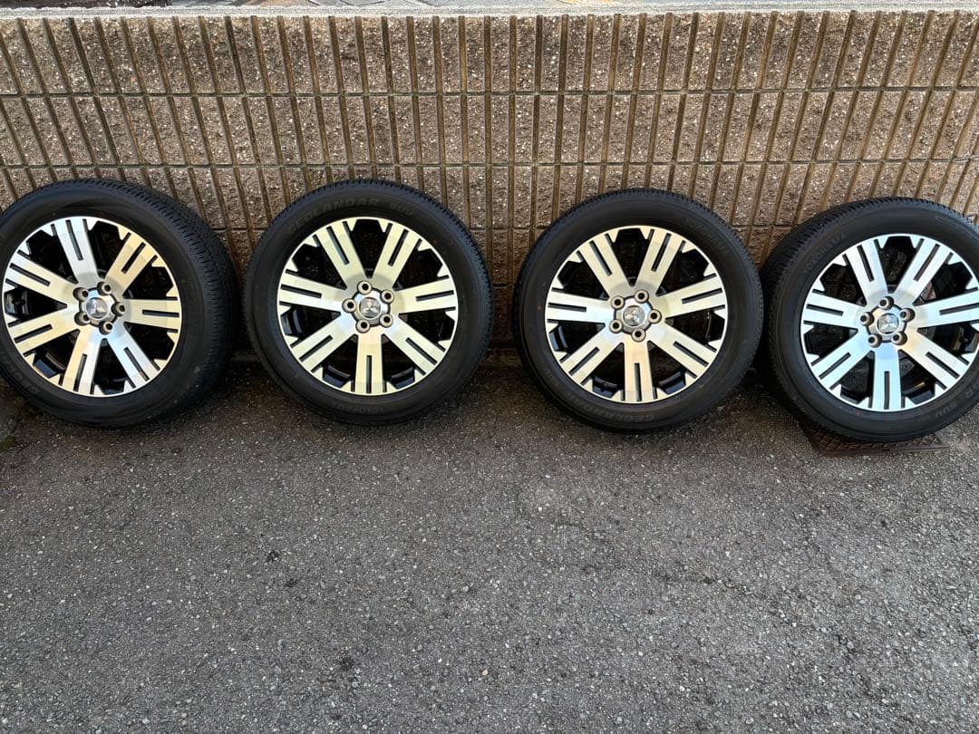 デリカD5 後期 純正タイヤ&ホイール ４本セット