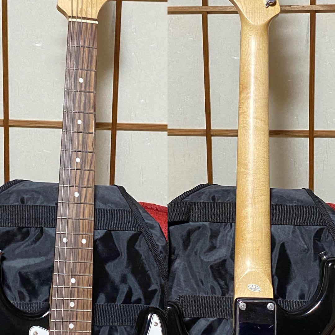 【動作確認済】SELDER エレキギター ストラトキャスタータイプ ブラック