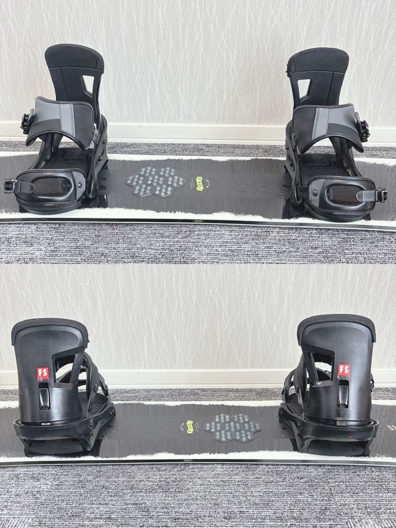 89超豪華❗️SAVANDER×バートン スノーボードセット★154cm+ビン付