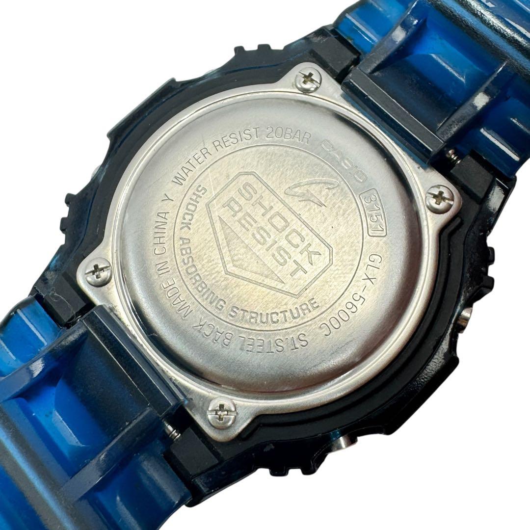 【希少】CASIO GLX-5600C-2JF 2014夏モデル クリアブルー