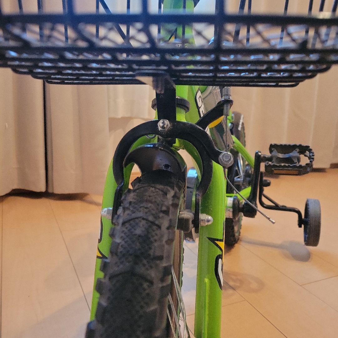 幼児用・子供用自転車　14インチ　BMXテイスト　グリーン