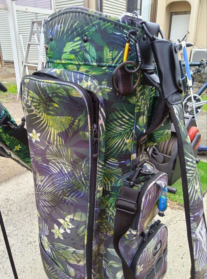 NEW ERA ニューエラ　ボタニカル　キャディバッグ　クラブスタンド２点セット