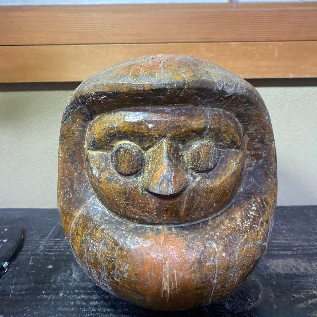 郷土玩具ダルマの型P-325 22cm19cm18cm