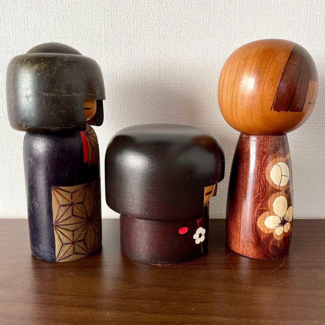 【2/6削除】 創作 こけし セット まとめ レトロ kokeshi 可愛い