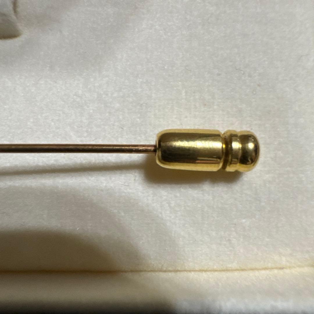 TASAKIタサキ ピンブローチ パール K18 ケース付き