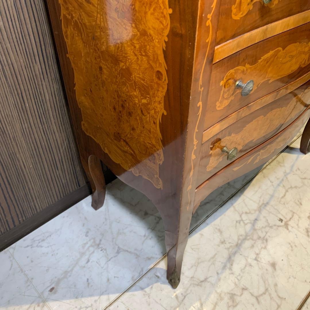 パ*ラ様 イタリア　アンティーク　象嵌