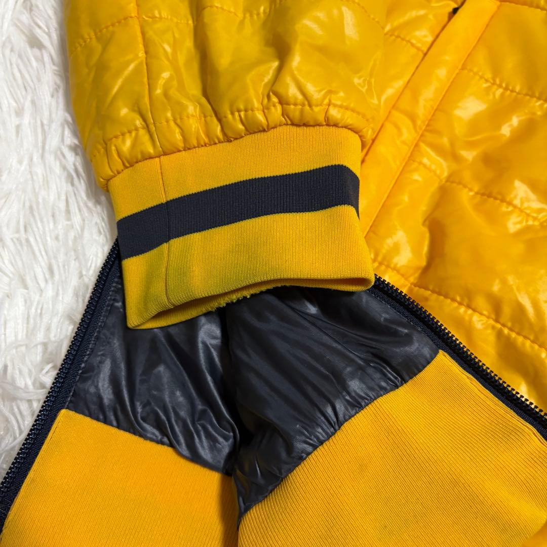 高機能4wayパーリーゲイツ　リバーシブル　中綿ジャケット　ハーフジップ　ロゴ