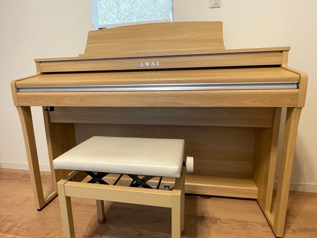 KAWAI カワイ 電子ピアノ CA49 LO 22年製　【木製鍵盤・椅子付き】