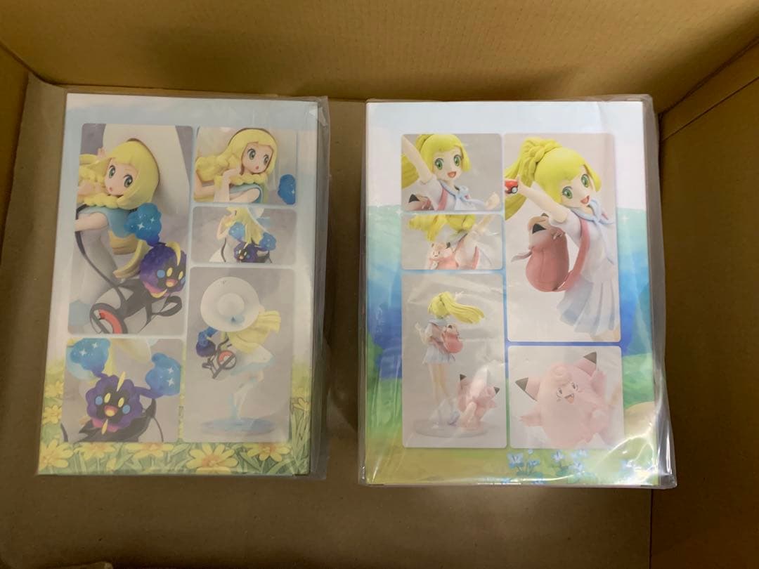 【未開封2点セット】①リーリエ＆コスモッグ ②がんばリーリエ&ピッピ