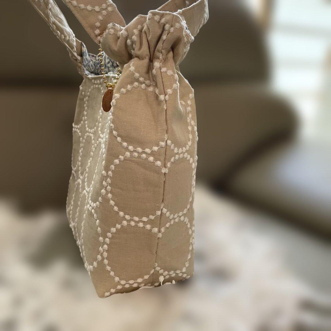 ご依頼品　ミナペルホネン　tambourineシャーリングバッグ&miniポーチ