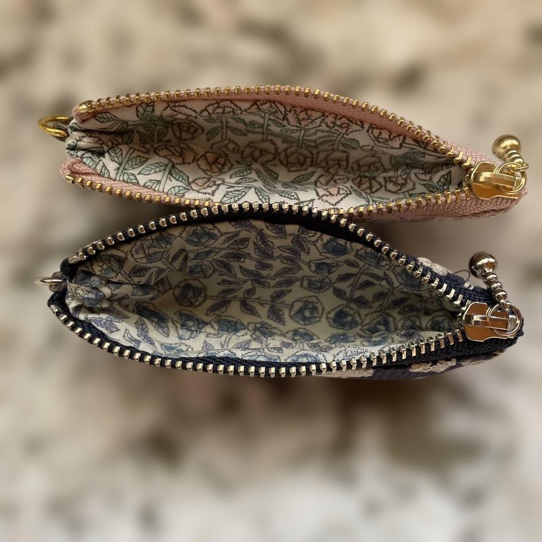 ご依頼品　ミナペルホネン　tambourineシャーリングバッグ&miniポーチ