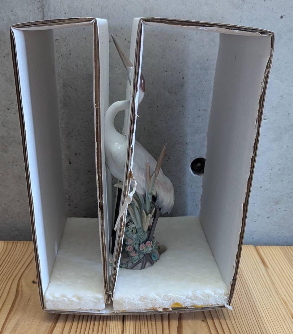 Lladro 白鷺の陶器彫刻 01614