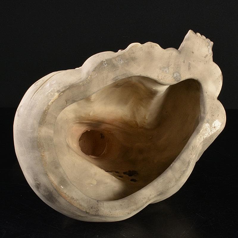 備前焼　古備前　備前森製　白備前　布袋伏せ香炉　D　R7150