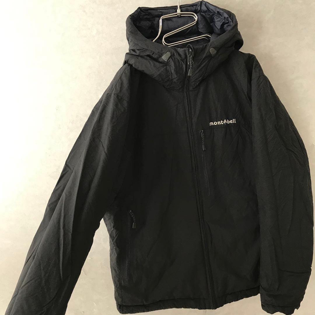 mont-bell コロラドパーカー ダウン リバーシブル 美品 黒紺 S