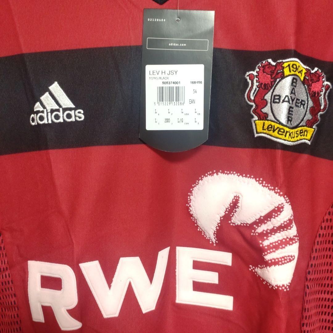 【新品】レバークーゼン 03-04 ホーム 半袖 Lサイズ